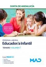 EDUCADOR/A INFANTIL PERSONAL LABORAL JUNTA DE ANDALUCÍA TEMARIO VOLUMEN 1