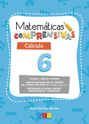 MATEMÁTICAS COMPRENSIVAS CÁLCULO 6